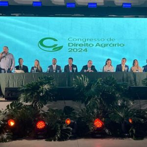 Nininho participa em Rondonópolis do 1º Congresso de Direito Agrário: "agronegócio é essencial para o Brasil"